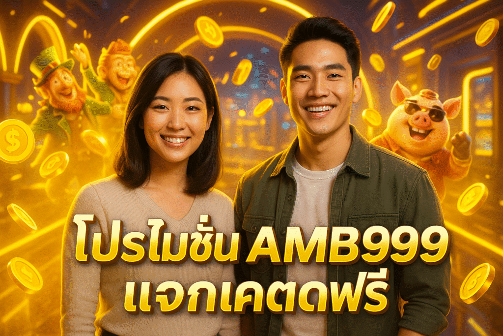 โปรโมชั่น AMB999 แจกเครดิตฟรี