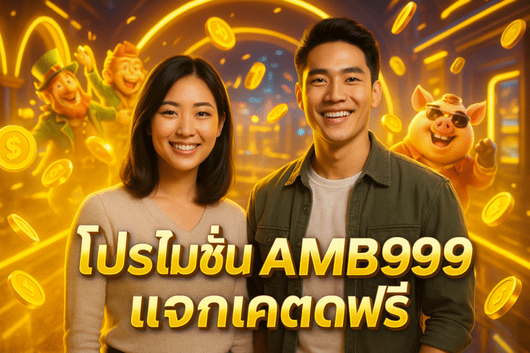 โปรโมชั่น AMB999 แจกเครดิตฟรี