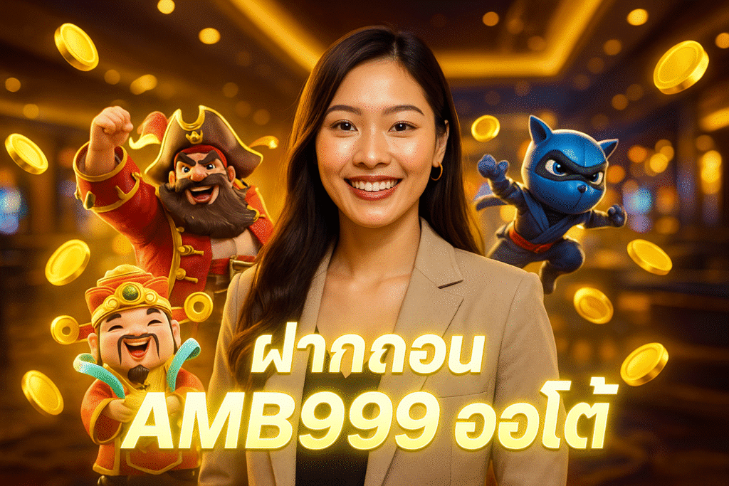 ฝากถอน AMB999 ออโต้