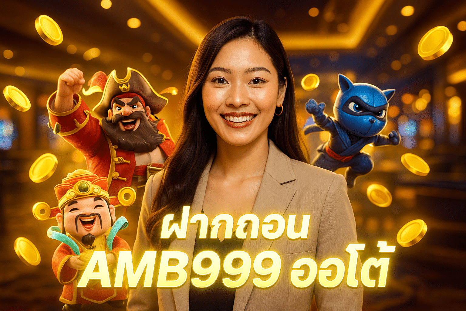 ฝากถอน AMB999 ออโต้