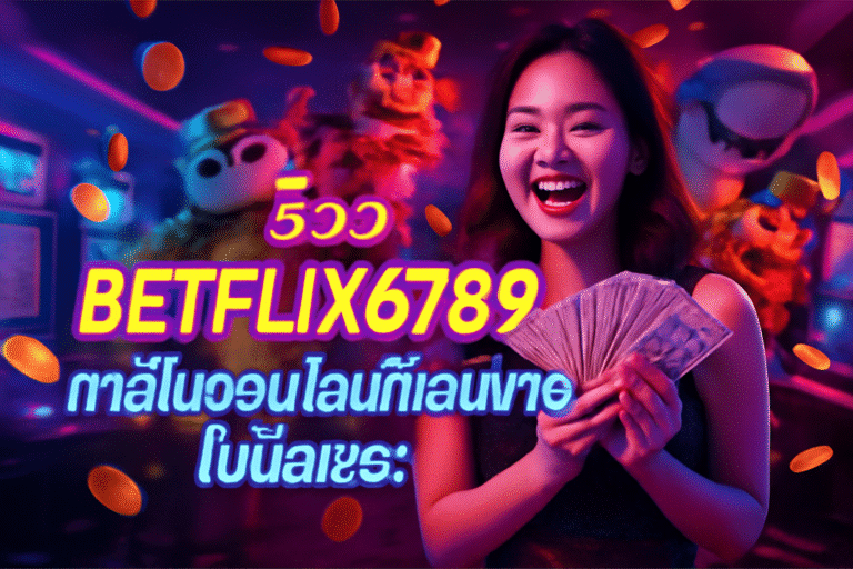 รีวิว BETFLIX6789 – คาสิโนออนไลน์ที่เล่นง่าย โบนัสเยอะ
